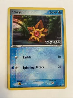 Pokemon TCG Staryu STAMP EX Delta Species 84/113 Reverse Holo - NM/LP - Image 1
