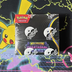 Pokemon Mega Evolution Phantasmal Flames Booster Box TCG Sealed - Image 1
