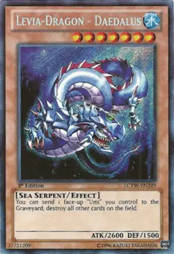 Levia-Dragon - Daedalus - LCYW-EN249 - Secret Rare - Unlimited Edition x1 - Near - Image 1