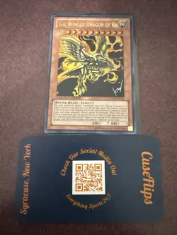 YuGiOh The Winged Dragon of Ra JUMP-EN045 Limited Edition Ultra Rare NM - Image 1