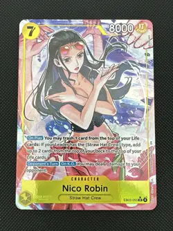One Piece Nico Robin EB03-055 Alt Art English - Image 1