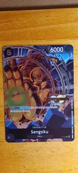 Sengoku P-032 EN ONE PIECE TCG 2023 Championship Regional Event -NM - Image 1