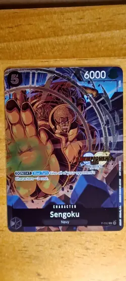 Sengoku P-032 EN ONE PIECE TCG 2023 Championship Regional Event -NM - Image 2