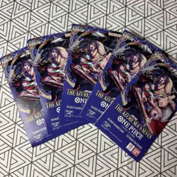 One Piece TCG The Azure Sea’s Seven OP-14 Sleeved Booster Pack Lot Of 10 Sealed - Image 1