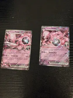 Pokemon Mewtwo 4 Card Lot Including 2 Team Rocket EX Card #205 & #081/182. Pics - Image 2