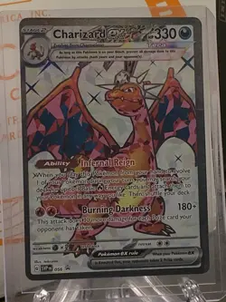 Pokemon Charizard EX Promo Card Sv: Scarlet & Violet NM Condition - Image 1