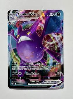 Crobat VMAX 045/072 Shining Fates Pokemon Card | NM - Image 1
