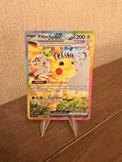 Pokemon Pikachu TCG EX Card 238/191 Sir Surging Sparks English NM Pack Fresh - Image 1