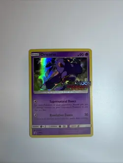 Oricorio SM19 Guardians Rising Sun & Moon Prerelease Stamped Pokemon Card NM - Image 1