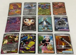 12 PHANTASMAL FLAMES ‘Double/Ultra Rare’EX Card Lot PFL:EN-Pokemon Cards~Dawn - Image 1