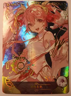 Hatsune Miku Sakura Version Vocaloid Goddess Story Waifu Card SSR NS-11SSR-02 - Image 1