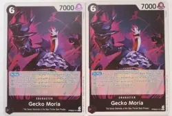 One Piece PRB02 Gecko Moria English PRB02-013 2 Card Set Best Vol.2 - Image 1