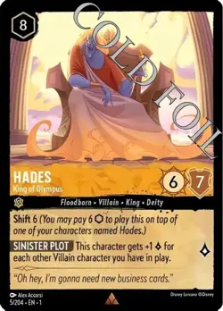 Disney Lorcana The First Chapter Rare Cold Foil Pick Your Card TCG Game Singles - Image 2