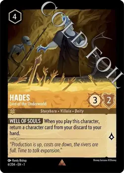 Disney Lorcana The First Chapter Rare Cold Foil Pick Your Card TCG Game Singles - Image 3