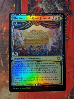 MTG Card: The Kenriths' Royal Funeral (March Machine: Aftermath) SHOWCASE FOIL - Image 1