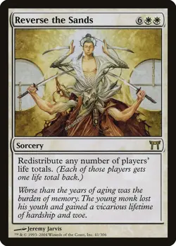 Champions of Kamigawa Reverse the Sands MTG Magic the Gathering NM - Image 1