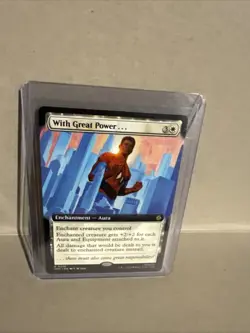 MTG - With Great Power... (Extended Art) Marvel's Spider-Man Regular - Image 1
