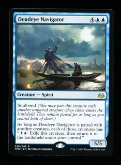 * * 1x Deadeye Navigator x1 * * Modern Masters 2017 MTG NM Near Mint - Image 1