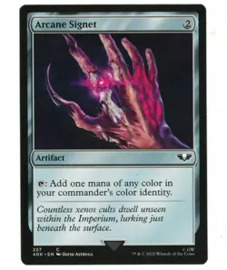 MTG Arcane Signet Universe Beyond Warhammer 40k 227 Magic The Gathering TCG - Image 1