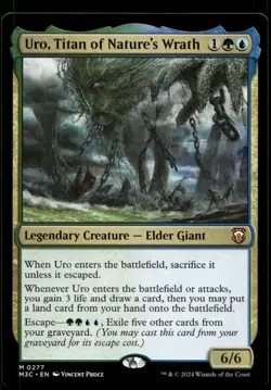 Uro, Titan of Nature's Wrath #277 MTG Modern Horizons 3 NM X1 - Image 1