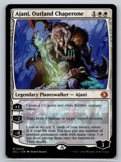 Ajani, Outland Chaperone Lorwyn Eclipsed Regular - Image 1