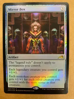MTG 1x FOIL Mirror Box # 250 Kamigawa: Neon Dynasty Magic the Gathering x1 NM - Image 1