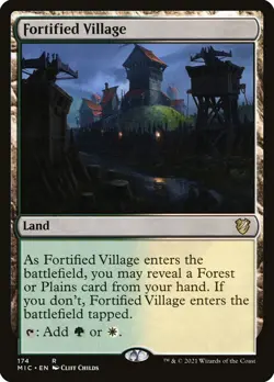 Mtg: MIC : Fortified Village - - NM - Image 2