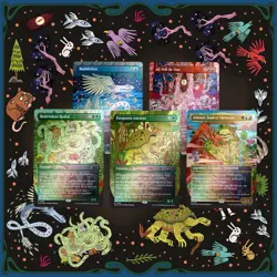 1x MTG Secret Lair Drop: Animar & Friends Rainbow Foil Sealed - Image 1