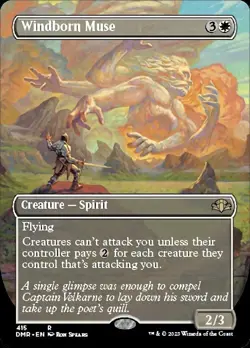 WINDBORN MUSE BORDERLESS NM! *DOMINARIA REMASTERED* - Image 1