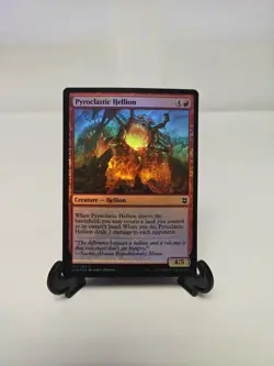 Pyroclastic Hellion Crimp Misprint Foil MTG Zendikar Rising 152/280 - Image 3