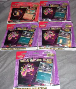 Pokemon Ascended Heroes Tech Sticker Collection X 5 - Image 1