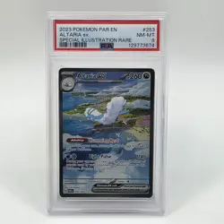 Pokemon Altaria ex 253/182 SV04 SIR Holo PSA 8 - Image 1