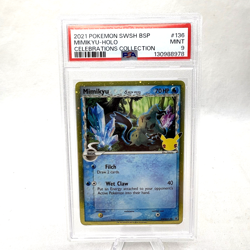 Mimikyu SWSH136 Pokemon Celebrations Promo 25th PSA Mint 9 Delta Species - Image 1