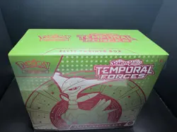 Pokemon TCG SV Temporal Forces Iron Leaves Elite Trainer Box ETB New Sealed! - Image 2