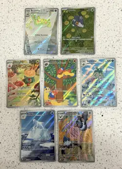 Pokemon TCG full art Lot , Illustration Rare. - Image 1