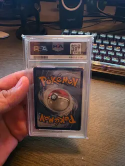 2020 POKEMON SM BLACK STAR PROMO #SM242 EEVEE GX PRM-TAG TEAM PWR.CLL. PSA 10 QR - Image 2