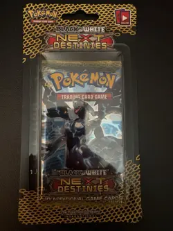 Pokemon Black & White Next Destinies Sealed Blister Pack With Acrylic Mag Case - Image 1