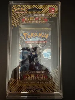 Pokemon Black & White Next Destinies Sealed Blister Pack With Acrylic Mag Case - Image 3