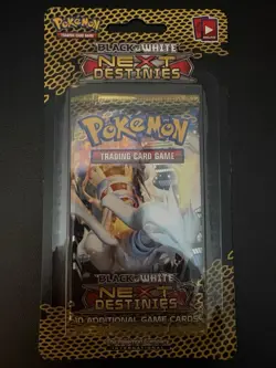 Pokemon Black & White Next Destinies Sealed Blister Pack With Acrylic Mag Case - Image 1