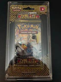 Pokemon Black & White Next Destinies Sealed Blister Pack With Acrylic Mag Case - Image 3