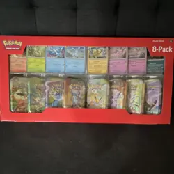 Pokemon TCG Eevee Evolutions Tin Collection Box OPEN cosmo holos,coins & tins. - Image 1