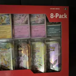 Pokemon TCG Eevee Evolutions Tin Collection Box OPEN cosmo holos,coins & tins. - Image 4