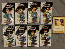 Pokemon TCG 25th Anniversary First Partner Packs Complete Set Factory Sealed - Image 1