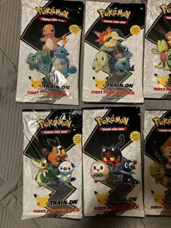 Pokemon TCG 25th Anniversary First Partner Packs Complete Set Factory Sealed - Image 2