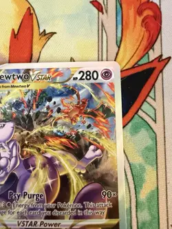 Pokemon Mewtwo VSTAR GG44/GG70 Crown Zenith Galarian Gallery Ultra Rare Holo - Image 3
