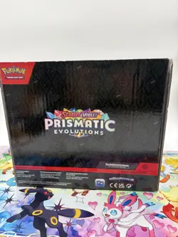 Pokemon Prismatic Evolutions Poster Collection Dollar General 6 Boxes + Display - Image 4