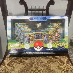 Pokemon Go Radiant Eevee Premium Collection Box Sealed 820650850523 - Image 1