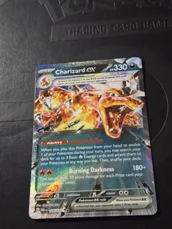 Pokemon TCG Charizard EX Obsidian Flames 125/197 Double Rare Holo - NM - Image 1