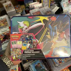 Pokemon TCG 2025 Fall Collector Chest ( Mega Gardevoir & Mega Lucario) New - Image 1