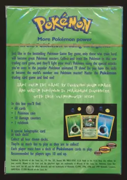 Pokemon Base Set Overgrowth Theme Deck GOLD DRAWSTRING FACTORY SEALED Shadowless - Image 2